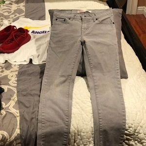 Boys Grey Levi's 510 Skinny- 10 Reg